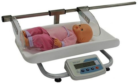 Весы для новорожденных с ростомером ТВЕ1-20-10-(300х550)-12ра-М
