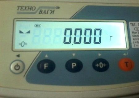 Дисплей лабораторных весов ТВЕ-0,5-0,01-a-2
