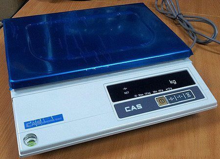 Фасовочные весы повышенной точности CAS AD-10Н
