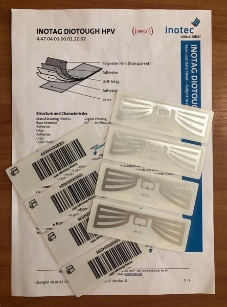 Inotag Diotough HPV RFID
