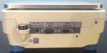 Интерфейс RS 232 весов RADWAG PS 4500.R1M