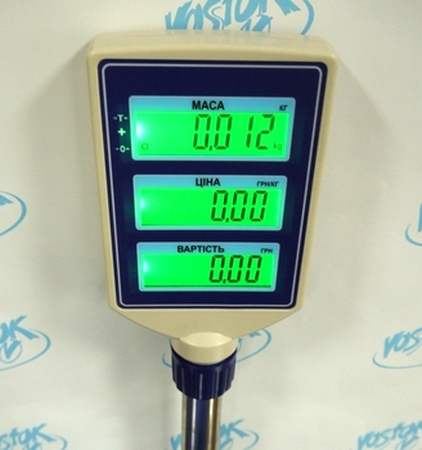 Жидкокристаллический дисплей покупателя весов ВТНЕ-15Т2К-1
