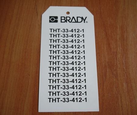 Бирка Brady THT-33-412-1