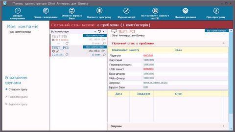 Антивирусная защита Zillya! Антивирус для Бизнеса