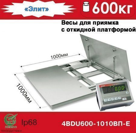 Весы с откидной платформой AXIS 4BDU600-1010ВП-E