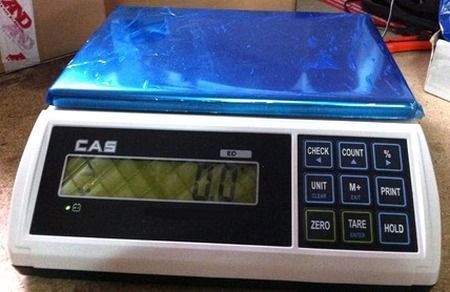 Весы фасовочные настольные CAS ED-3