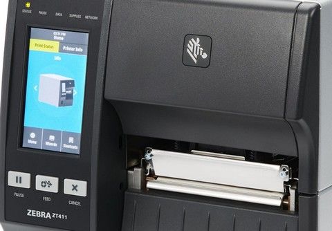Дисплей и панель управления принтера Zebra ZT411