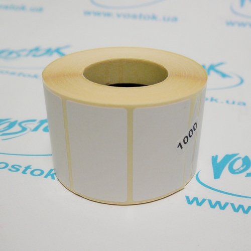Етикетка самоклейна паперова 52х30 мм Vellum/1000 шт.