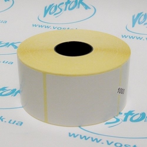 Етикетка самоклейна паперова 58х81/500 мм