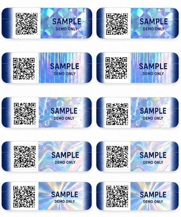 Pharmaceutical Security Labels with QR Codes