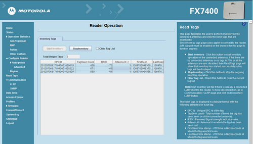 FX7400    RFID 